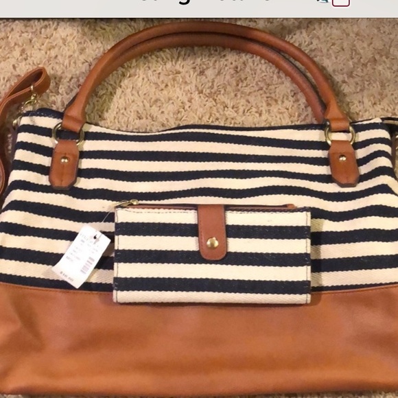 Maurices Handbags - Sailor Tote with matching brand new Wallet